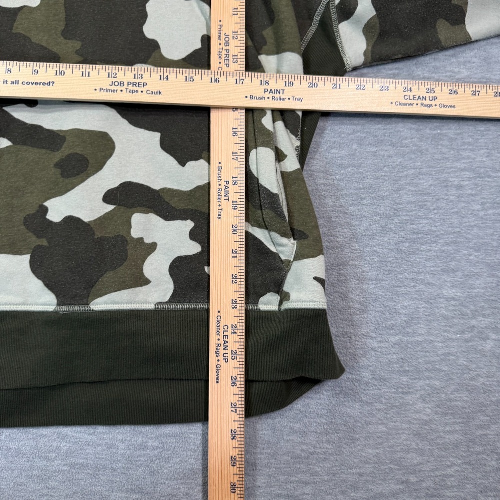 All In Motion Hoodie Men Large‎ Green Camo Fleece Pullover Training Active - Picture 4 of 6